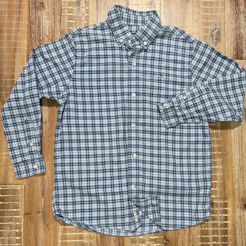 Vineyard vines boys long sleeve button up shirt